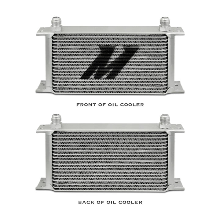 Mishimoto Universal 19 Row Oil Cooler Kit with Braided Lines - Ford Mustang GT/GT Premium/Bullitt/Mach 1 (2018-2021, 2019-2020, 2021) - OneFastShop