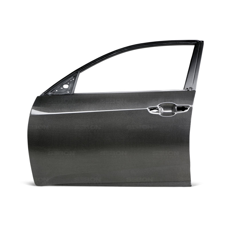Seibon OE Style Gloss Carbon Fiber Front Doors for 2017 Honda Civic Type-R