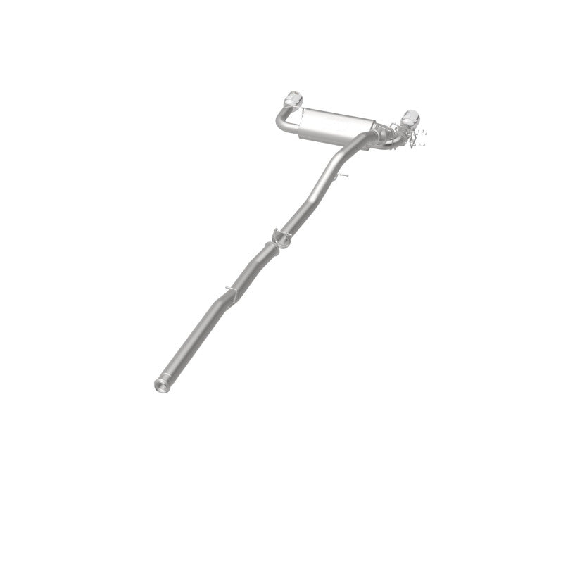 Magnaflow Cat-Back Exhaust System 3in SS Dual Outlet 4.5in Polished Tips for 2016-2018 Ford Focus RS - OneFastShop