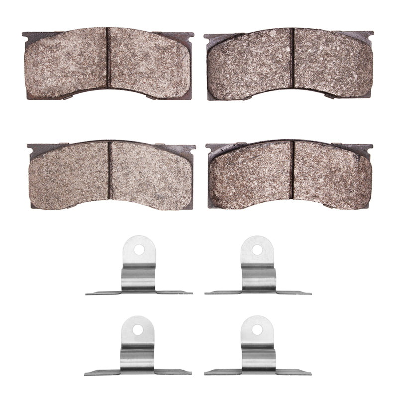 DFC 5000 Advanced Semi-Metallic Front Brake Pads & Hardware Kit - Cadillac Eldorado / Lincoln Continental / Ford Thunderbird 1965-1969