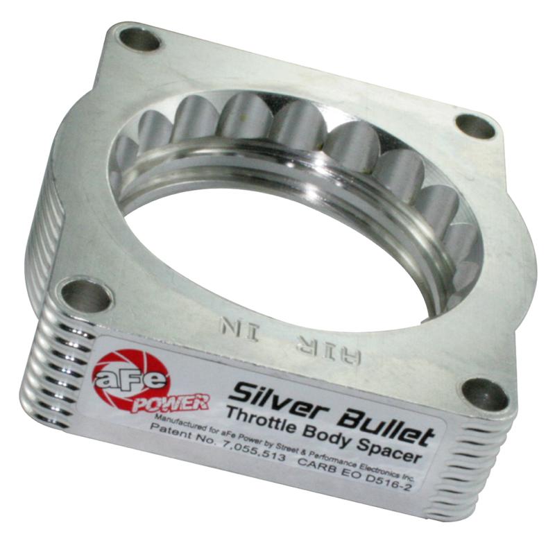aFe Silver Bullet Throttle Body Spacer - Toyota 4Runner / FJ Cruiser 2003-2024 (4.0L) (46-38008)
