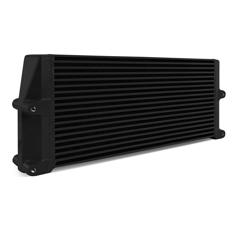 Mishimoto Oil Cooler Heavy Duty 17in Same Side Outlet Black