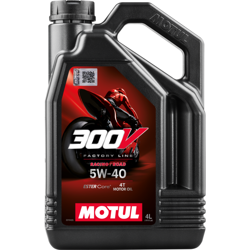 Motul 300V Factory Line Road Racing 5W-40 4T Engine Oil - 4L