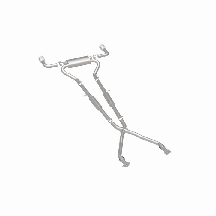 Magnaflow Cat-Back Exhaust with Polished Tips for 14-24 Infiniti Q50 V6 3.7L Dual Split Rear Exit - OneFastShop