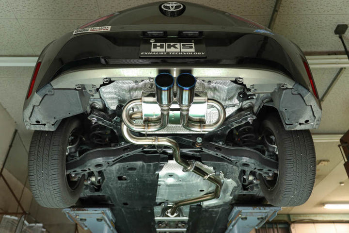 HKS LEGAMAX Sports Exhaust for 2018 Toyota Corolla Sport 2ZR/8NR
