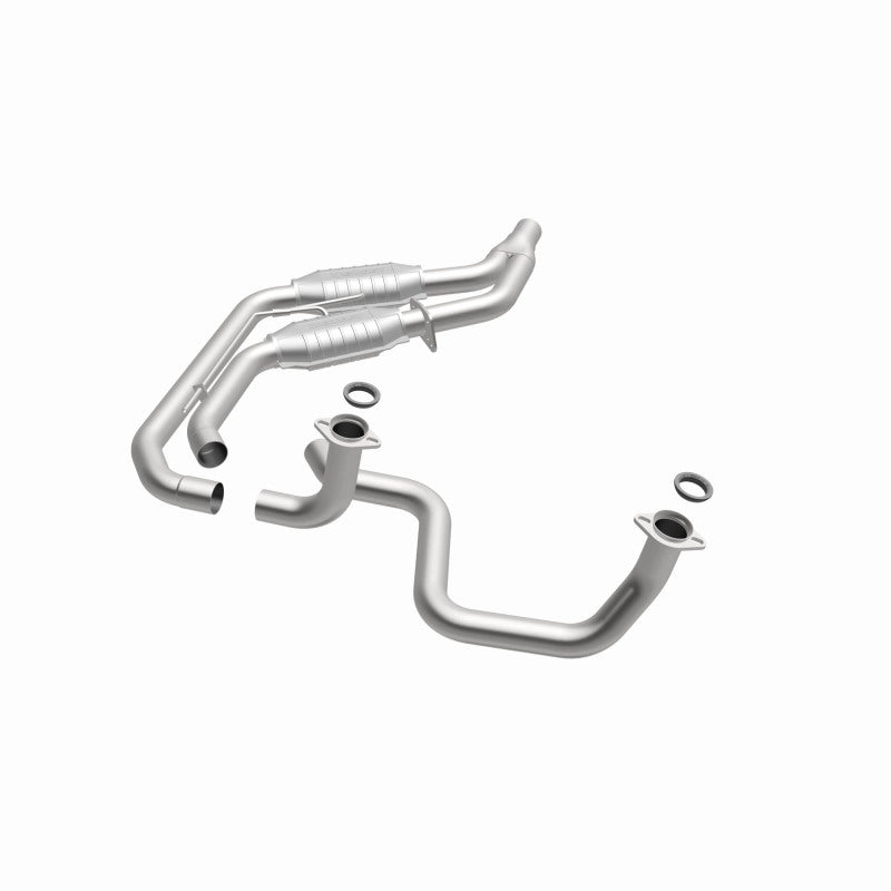Magnaflow Conv DF GM 89 92 2.5in Tubing Compatible with 88-92 Chevrolet Camaro Pontiac Firebird - OneFastShop