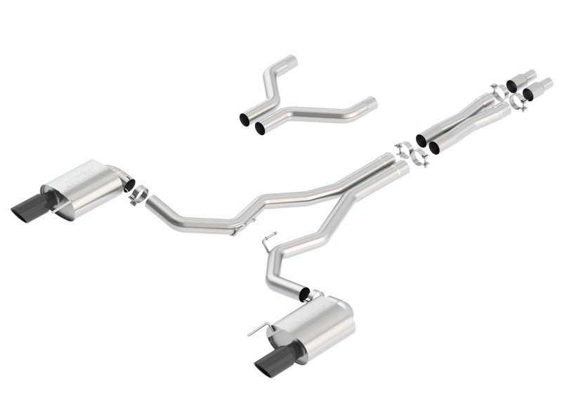 Borla S-Type Catback Exhaust for 15-17 Ford Mustang GT 5.0L V8