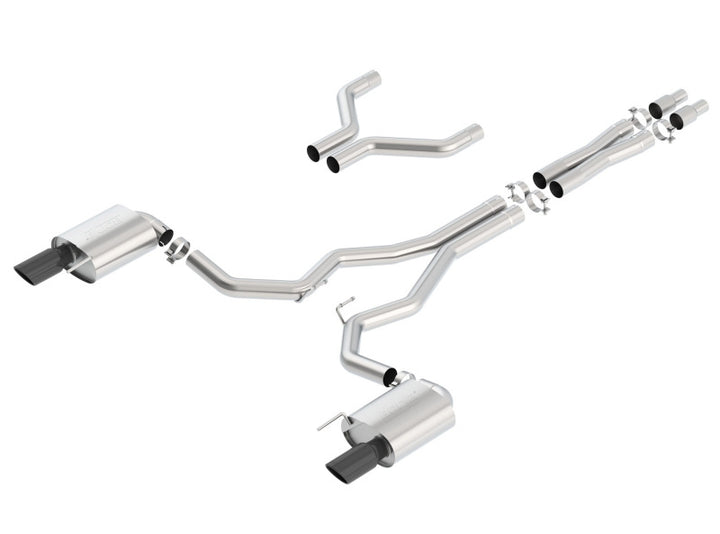 Borla S-Type Catback Exhaust for 15-17 Ford Mustang GT 5.0L V8