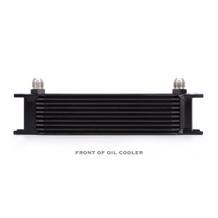 Mishimoto Universal 10-Row Oil Cooler Kit - Black for Ford Mustang GT/GT Premium/Bullitt/Mach 1 - OneFastShop