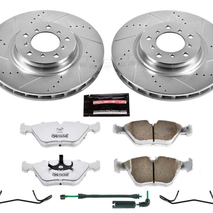 PowerStop Z26 Street Warrior Brake Kit for 01-06 BMW M3 - OneFastShop