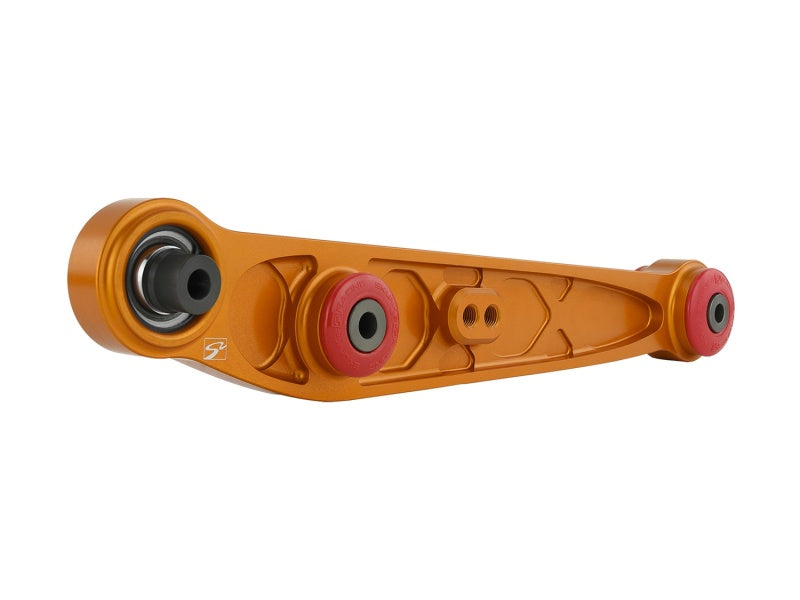 Skunk2 Racing Alpha Series Rear Lower Control Arm Set Gold for Honda Acura EG DC 1988-2001 Civic Integra
