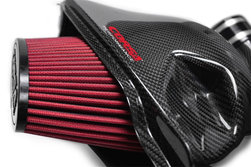 CORSA Performance Carbon Fiber Air Intake DryTech Filter for 14-19 Chevrolet Corvette C7 6.2L V8 (Not Fit Z06ZR1)