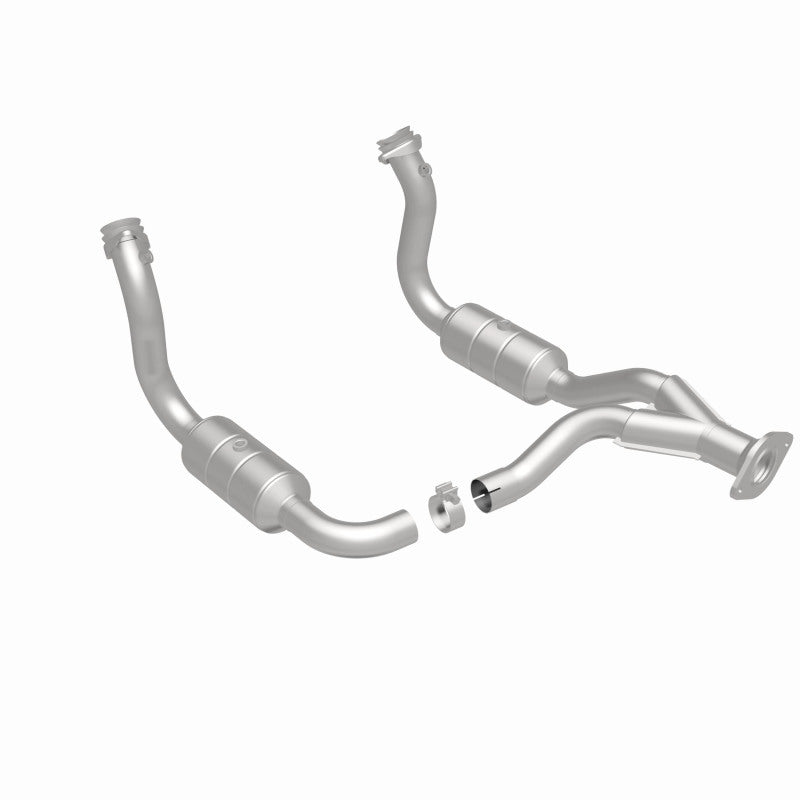 Magnaflow Catalytic Converter Y-Pipe Assembly for 08-10 Ford F-250/F-250 SD/F-350/F-350 SD 5.4L/6.8L / F-450 SD 6.8L