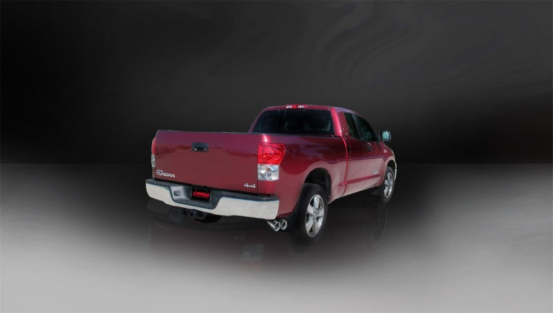 Corsa Polished Sport Cat-Back Exhaust for 2011-2021 Toyota Tundra Double Cab/Crew Max 5.7L V8
