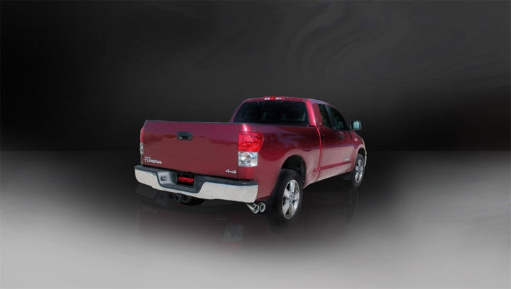 Corsa Polished Sport Cat-Back Exhaust for 2011-2021 Toyota Tundra Double Cab/Crew Max 5.7L V8
