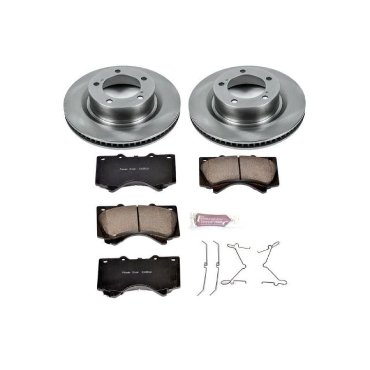 PowerStop Front Autospecialty Brake Kit for 16-18 Lexus LX570 - OneFastShop