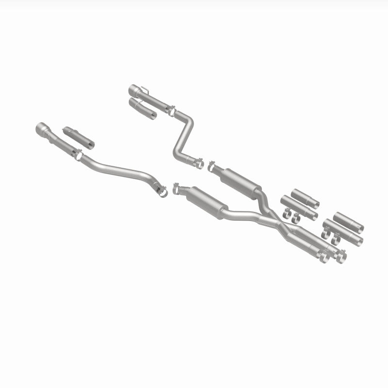 MagnaFlow Cat-Back Exhaust System 409 SS Polished 3in Quad Tips - 2017+ Dodge Charger