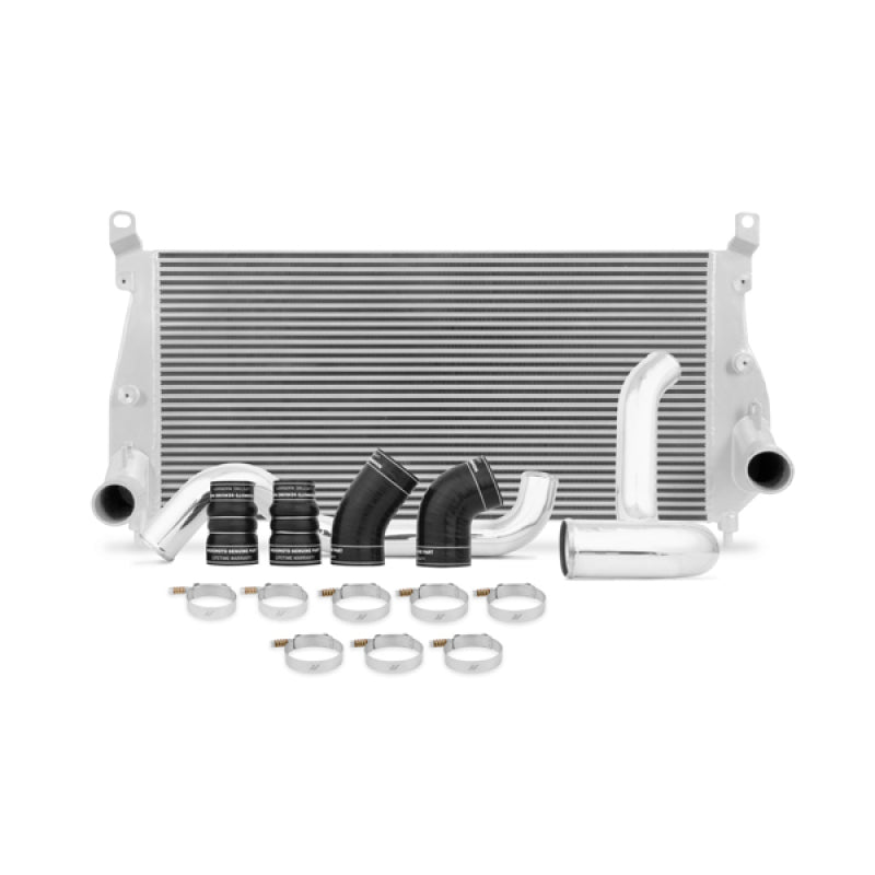 Mishimoto Intercooler Kit with Pipes (Silver) - Chevrolet Silverado / GMC Sierra 2500 HD / 3500 6.6L Duramax 2001-2005