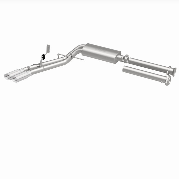 Magnaflow Street Series Cat-Back Exhaust System - Polished Side Exit for 15-21 Ford F-150