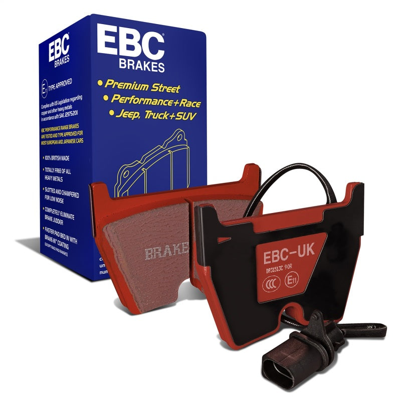 EBC Redstuff Ceramic Front Brake Pads - Audi R8 / Audi RS4 2003-2023