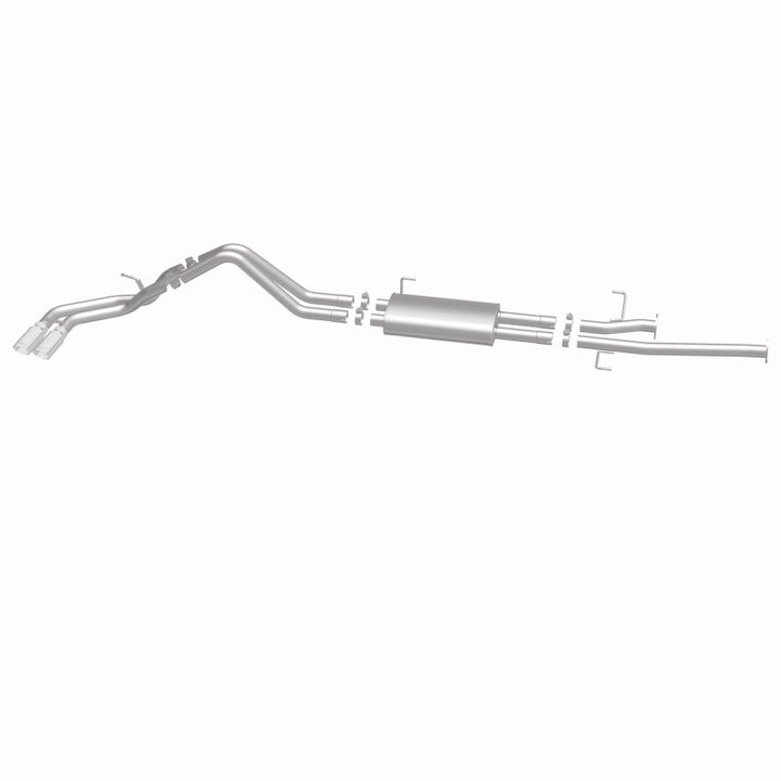 MagnaFlow Exhaust System for 14 Toyota Tundra V8 Stainless Steel Dual Rear Exit - OneFastShop