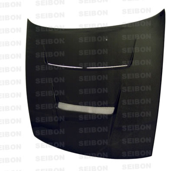 Seibon DV-Style Vented Carbon Fiber Hood - Nissan Silvia S13 1989-1994