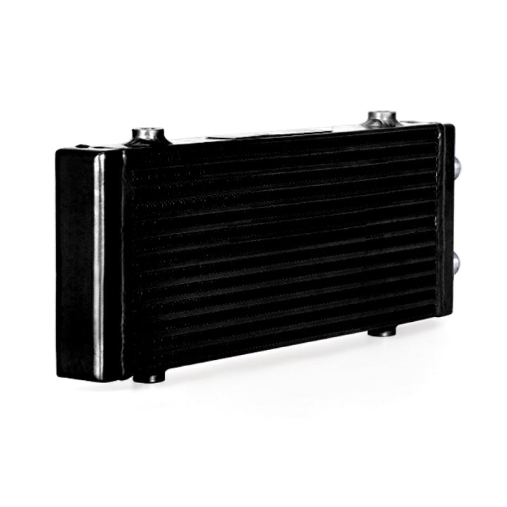 Mishimoto Oil Cooler Universal Medium Dual Pass Black - OneFastShop