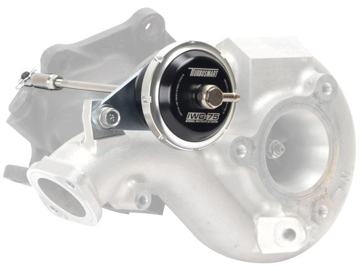Turbosmart IWG75 for Mitsubishi EVO 10 24 PSI Black Internal Wastegate Actuator - OneFastShop