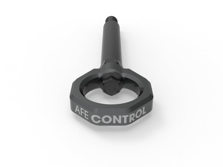 aFe 2023–2025 CONTROL Front/Rear Tow Hook for BMW M2 (G87) Gray - OneFastShop