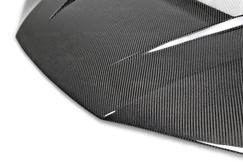 Seibon VSII-Style Carbon Fiber Hood for 14-15 Honda Civic 2dr