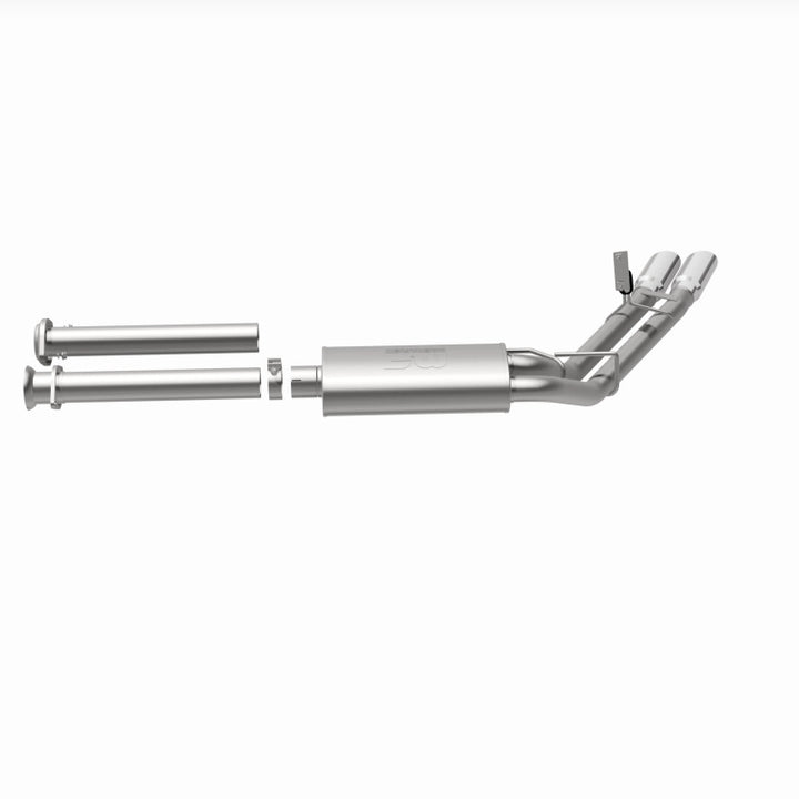 Magnaflow Street Series Cat-Back Exhaust System - Polished Side Exit for 15-21 Ford F-150