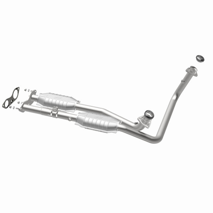 MagnaFlow Catalytic Converter DF Dual Outlet for GM Truck/SUV 96 - OneFastShop