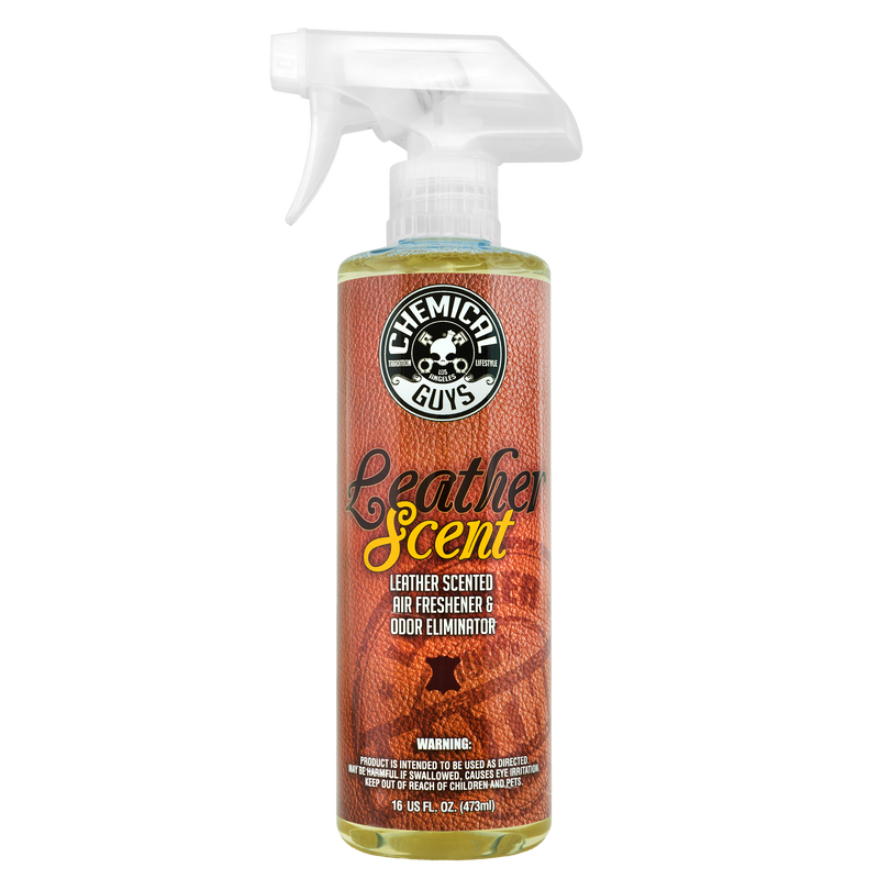 Chemical Guys Leather Scent Air Freshener & Odor Eliminator 16oz