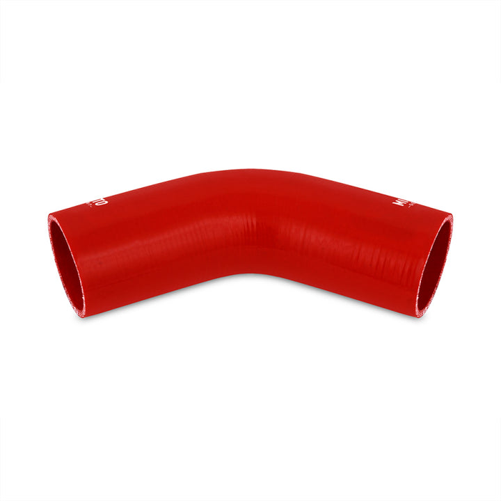 Mishimoto Silicone 4in 45 Degree Coupler Red Finish - OneFastShop