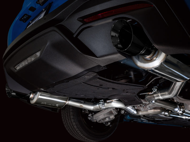 AWE Touring Catback Exhaust for 2024 Ford Mustang GT Fastback S650 RWD with Dual Diamond Black Tips