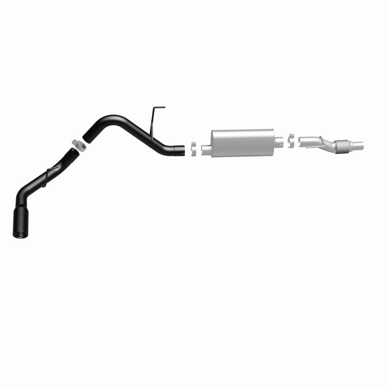Magnaflow Cat-Back Exhaust System 3in Black 11-14 Ford F-150 3.5L V6 EcoBoost Single Side Exit Rear 3 Tip - OneFastShop