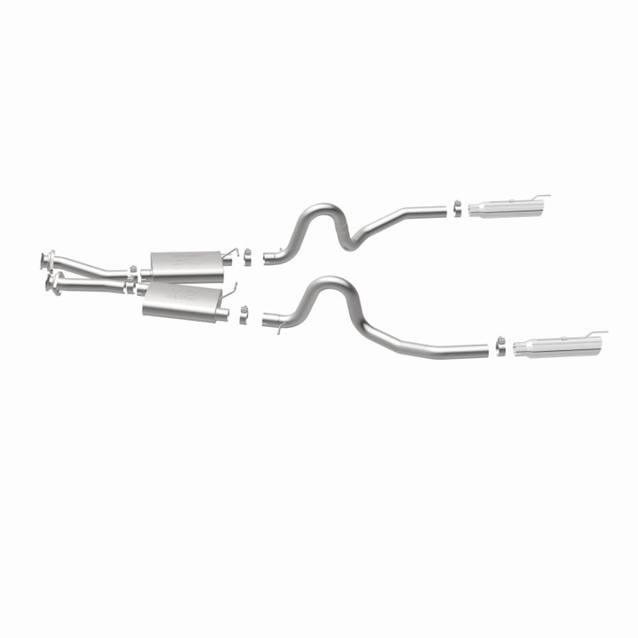 MagnaFlow Street Series Cat-Back Exhaust System - Ford Mustang GT 4.6L 99-04 - OneFastShop