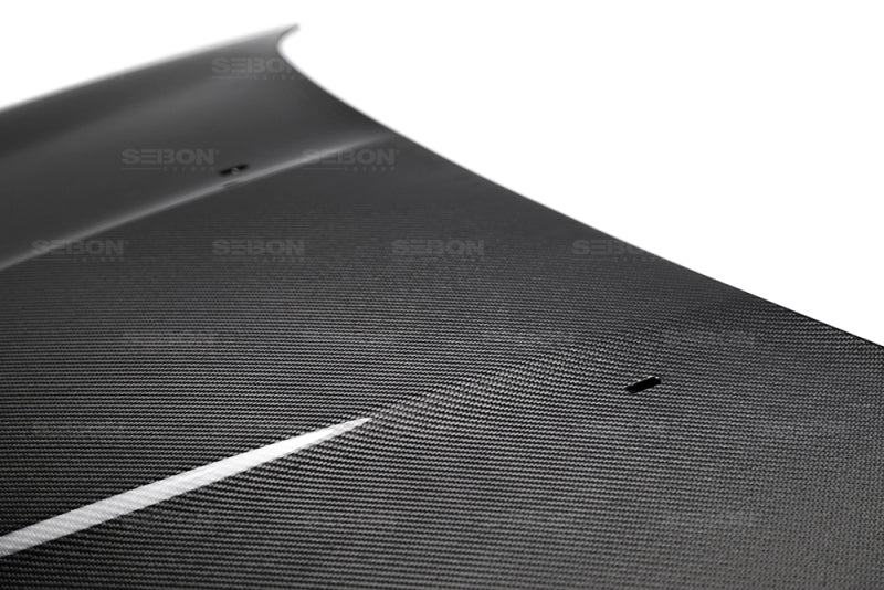 Seibon OEM-Style Carbon Fiber Hood - Ford Focus 2015-2018, image 3