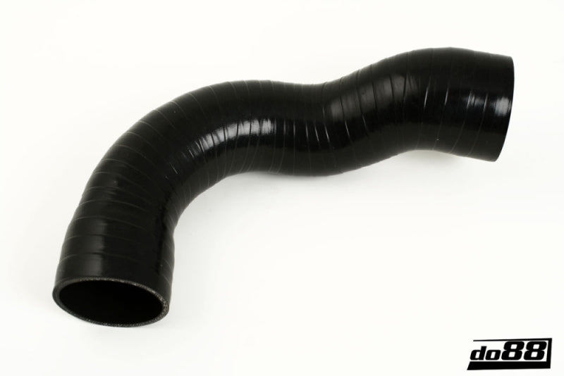 do88 Silicone Intercooler Inlet Hose - Volvo D5 2.4D 2007-2010 - Black