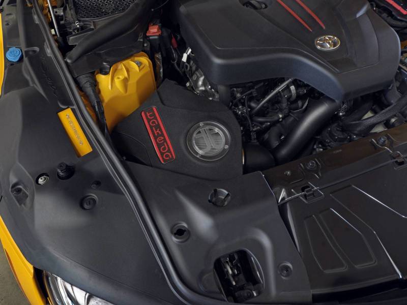 aFe Takeda Momentum Pro Dry S Cold Air Intake 2021 Toyota Supra L4 2.0L Turbo