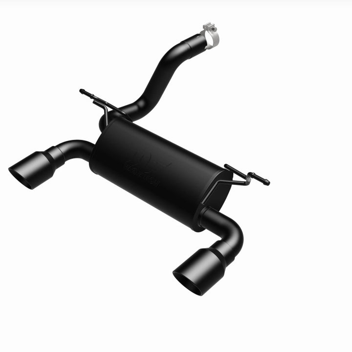 Magnaflow Axle-Back Exhaust for 2018+ Jeep Wrangler 3.6L with Dual Black Tip - OneFastShop