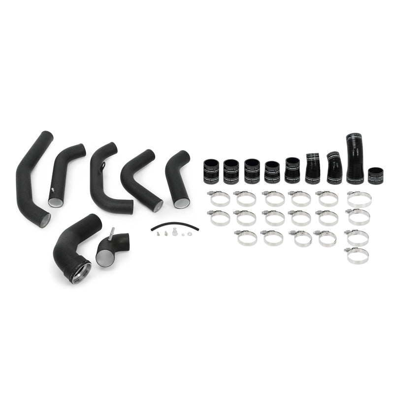 Mishimoto IC Pipe Kit Wrinkle Black 15-16 Ford F150 3.5L - OneFastShop