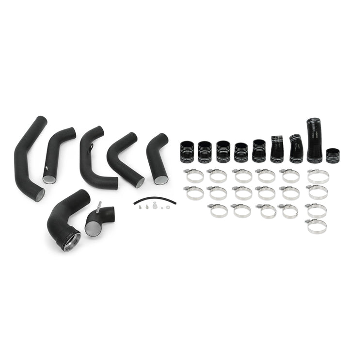 Mishimoto IC Pipe Kit Wrinkle Black 15-16 Ford F150 3.5L - OneFastShop