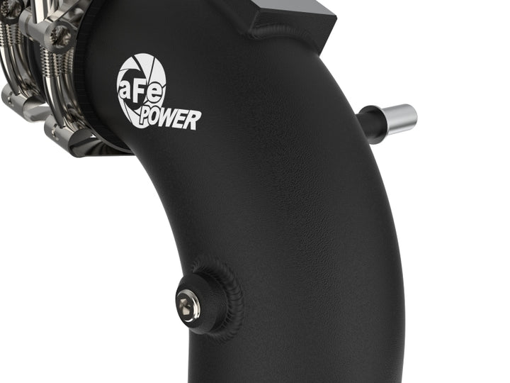 aFe BladeRunner Aluminum Charge Pipe Kit for Ford F-150 Ecoboost V6-3.5L(tt) Black - OneFastShop