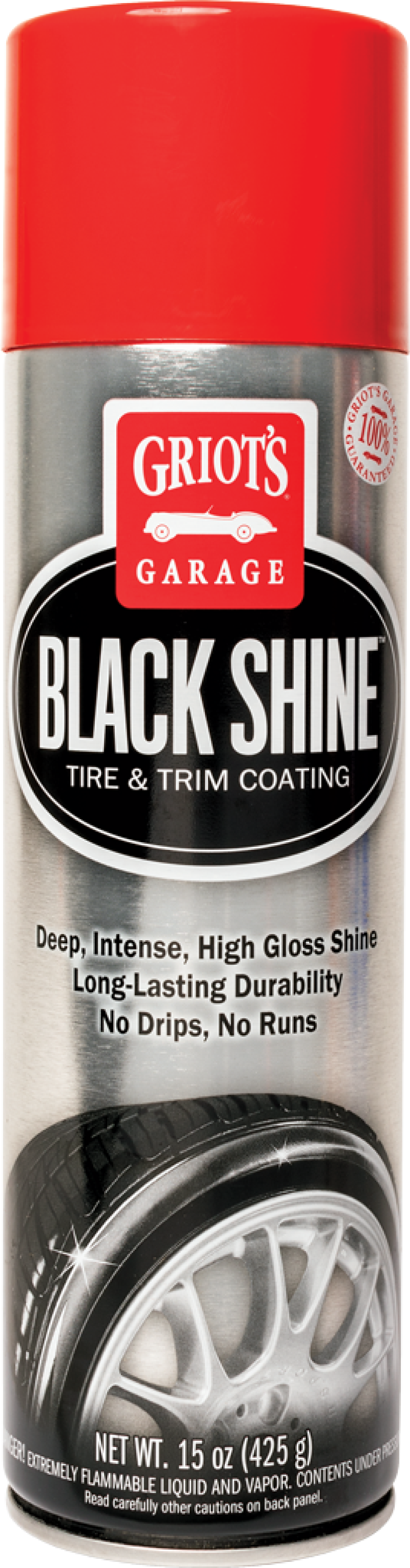 Griots Garage Black Shine Tire and Trim Coating 15oz Aerosol