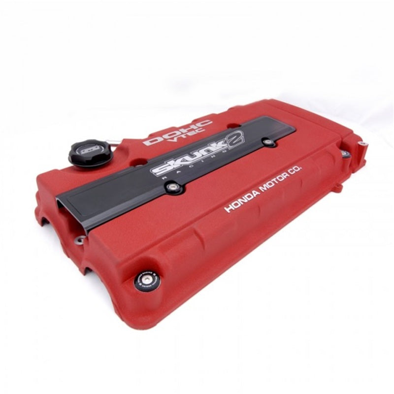 Skunk2 Low-Profile Valve Cover Hardware Clear Anodized for Honda/Acura B-Series VTEC 1992-2001 Integra Civic Si Del Sol VTEC