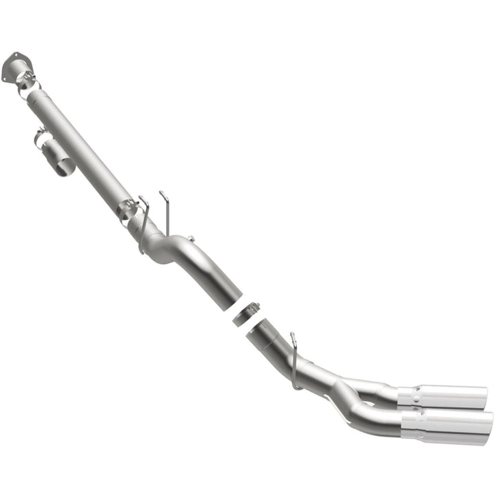 MagnaFlow Pro Series Exhaust System DPF-Back 4in SS Dual Single Rear Exit - 08-17 Ford F-250/F-350/F-450 - OneFastShop