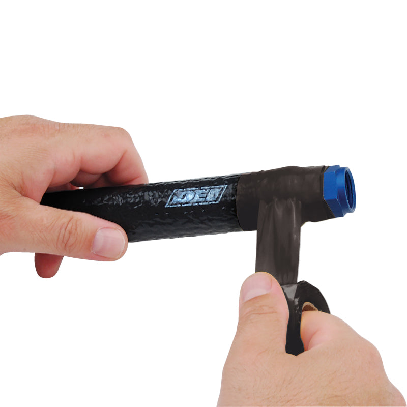 DEI Quick Fix Tape 1in x 12ft Black - Waterproof Self-Curing Silicone Repair Tape