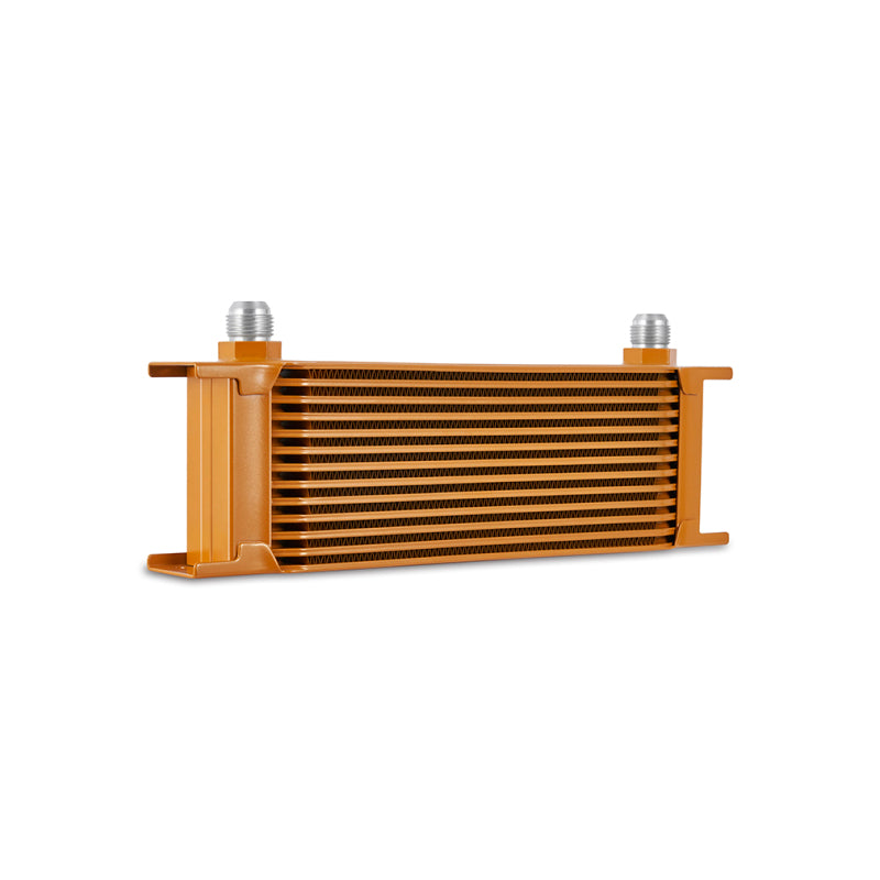 Mishimoto 13 Row Universal Oil Cooler Gold Anodized