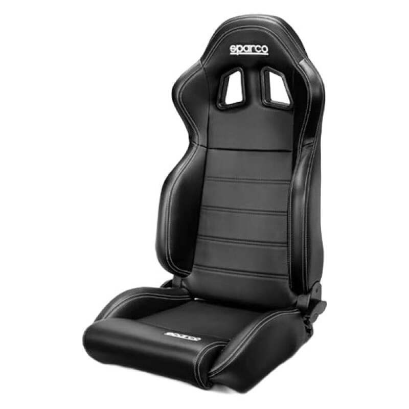 Sparco R100 Reclining Sport Seat - Black/Black